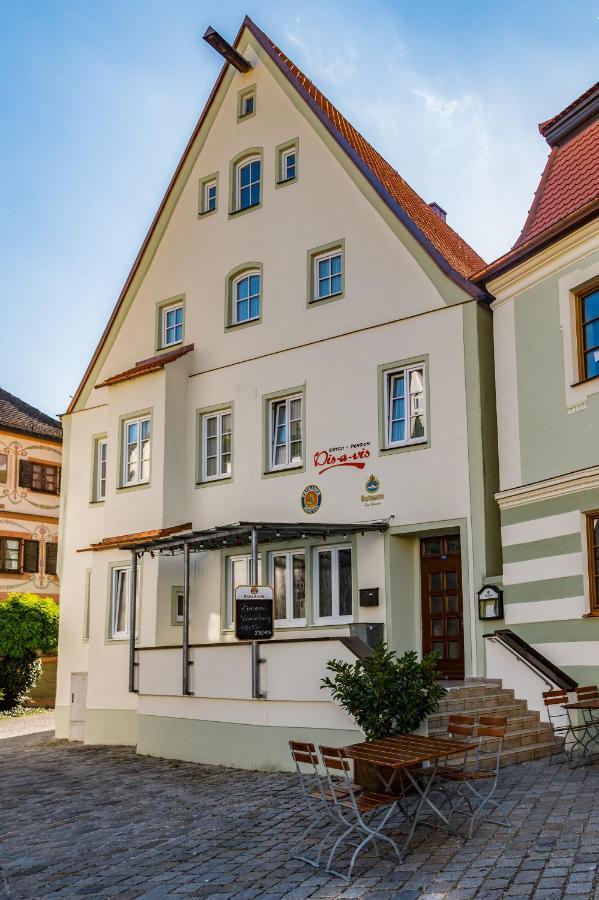 Bistro-Pension Vis-A-Vis Vohburg an der Donau Buitenkant foto